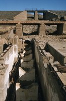 Bridge and road to Elizabeth Bay - 1970