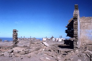 Elizabeth Bay: Views of old and deteriorating houses