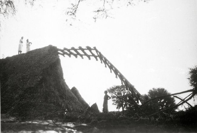 Floods in Omaruru. Railway line washed away. Jan. 1934 