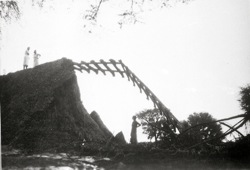 Floods in Omaruru. Railway line washed away. Jan. 1934 