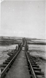 Floods in Swakopmund. Jan. 1934 