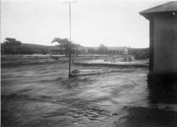 Floods in Kalkfeld, taken from Standard Bank. Jan. 1934 