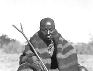An Ovambo man portrait
