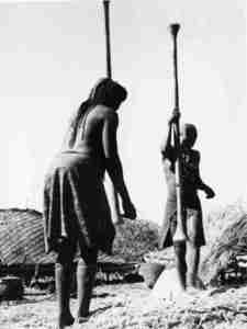 Kavango. Mission station Rundu